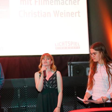 Freiwillige im Filmgespräch